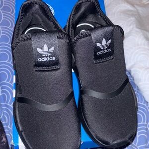 Adidas Black and Silver Sneakers NMD 360 C